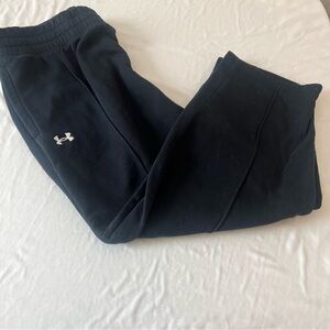 Under Armour Rival Fleece Women’s Black Wide Leg Sweatpants